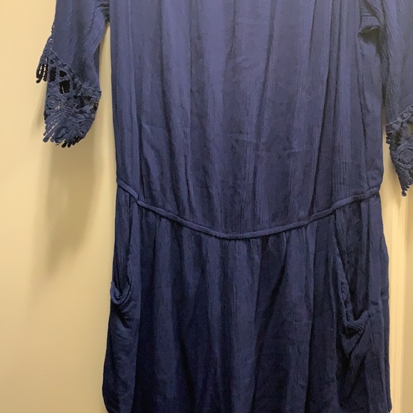 Ambiance Blue Romper Size 1XL - Picture 8 of 12